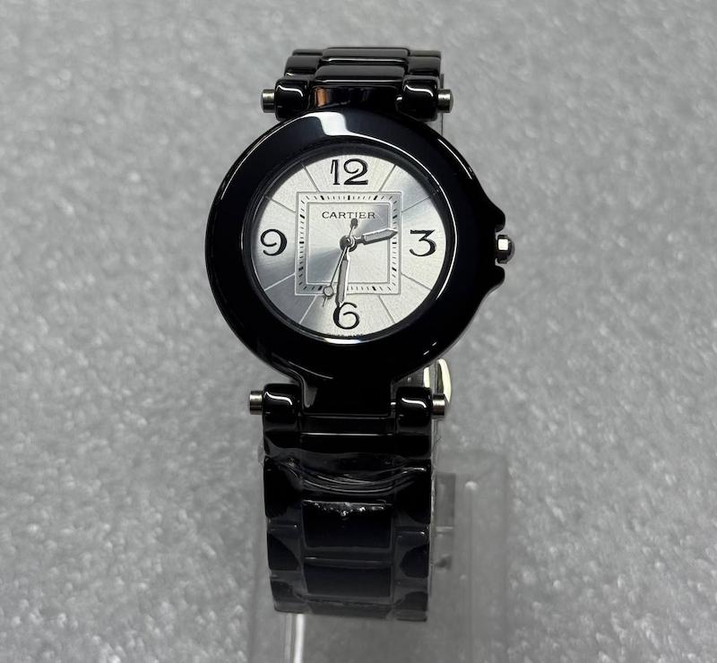 ساعت کارتیر تمام سرامیک مشکی ( Cartier ) 2505