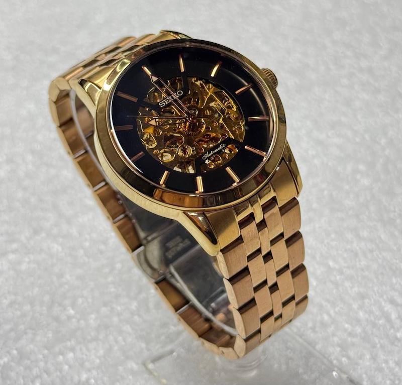 ساعت سیکو اتوماتیک رزگلد ( Seiko ) 2758 
