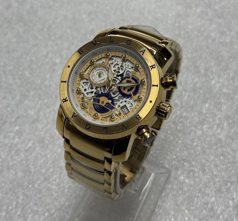 ساعت بولگاری سه موتور فعال مردانه ( bvlgari ) 8502