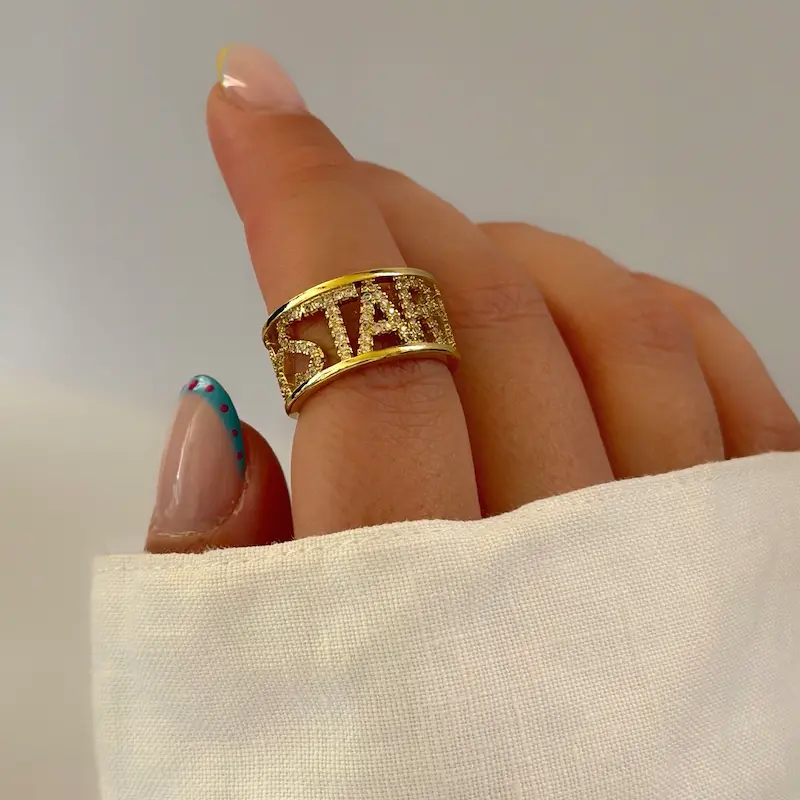 انگشتر star