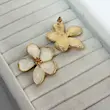 گوشواره مینا کاری گل