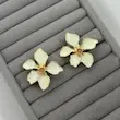 گوشواره گل میناکاری ۲