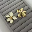 گوشواره گل میناکاری ۲