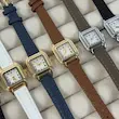 ساعت صفحه مربع Nadu زنانه