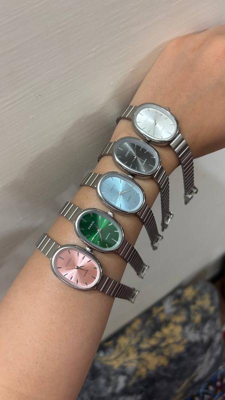 ساعت کاسیو بیضی