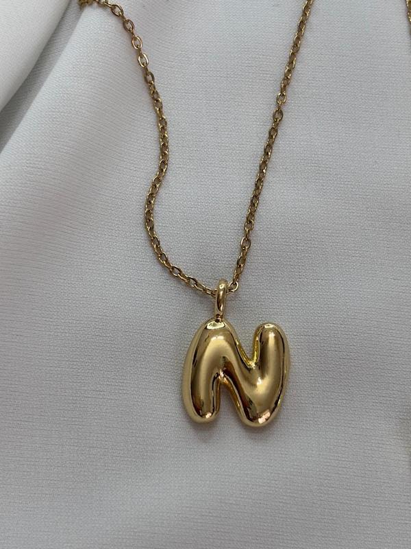 گردنبند حروف بادکنکی