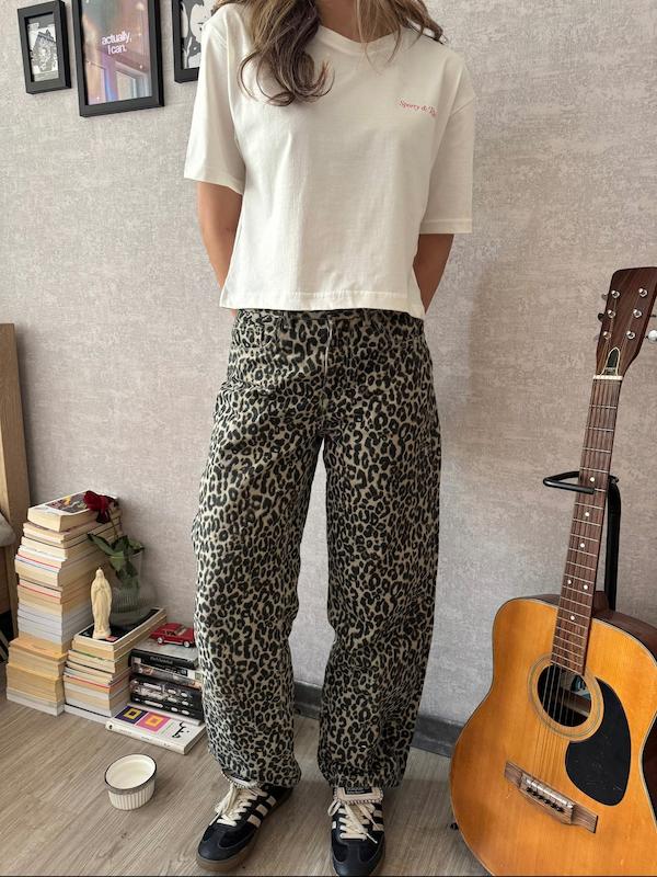 شلوار جین leopard 
