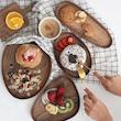 ست بشقاب چوبی ویما مدل دفرمه