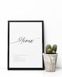 تابلو دکوراتیو ویما طرح Home 2