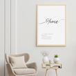 تابلو دکوراتیو ویما طرح Home 2
