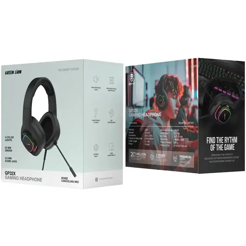 هدست مخصوص بازی گرین لاین مدل GP32X