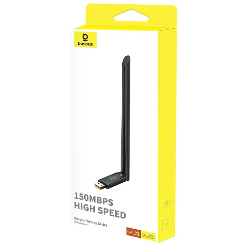 آداپتور شبکه وای فای Baseus FastJoy Series 150Mb/s USB-A