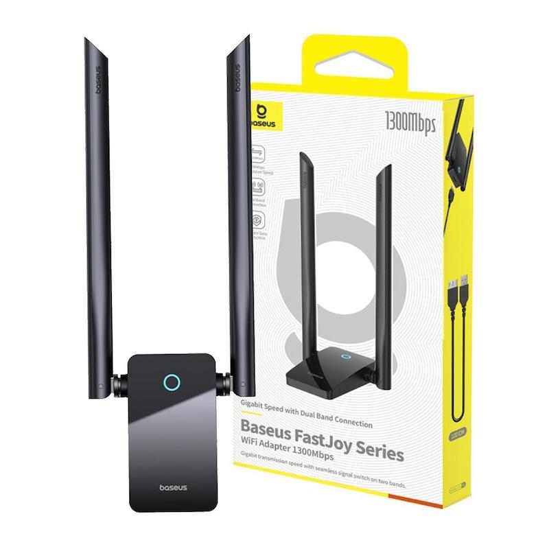 آداپتور وای‌فای بیسوس Baseus FastJoy Series 1300Mbps