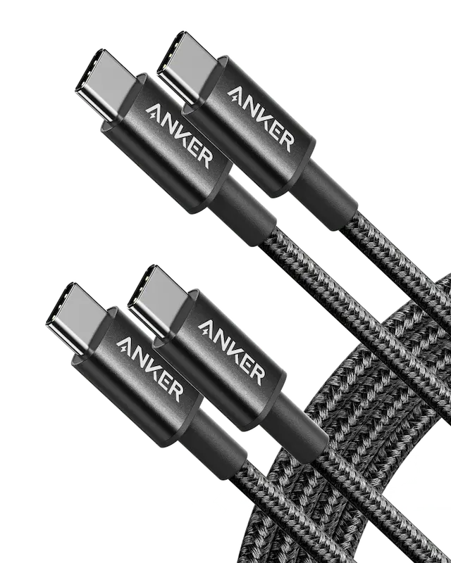 کابل شارژ سریع انکر با روکش بافته‌شده | Anker Durable Braided Fast Charging Cable