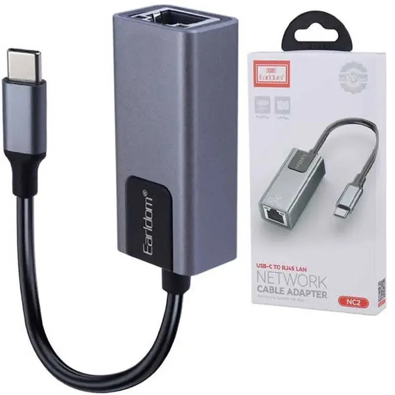 تبدیل Type-C به LAN ارلدام NC2
