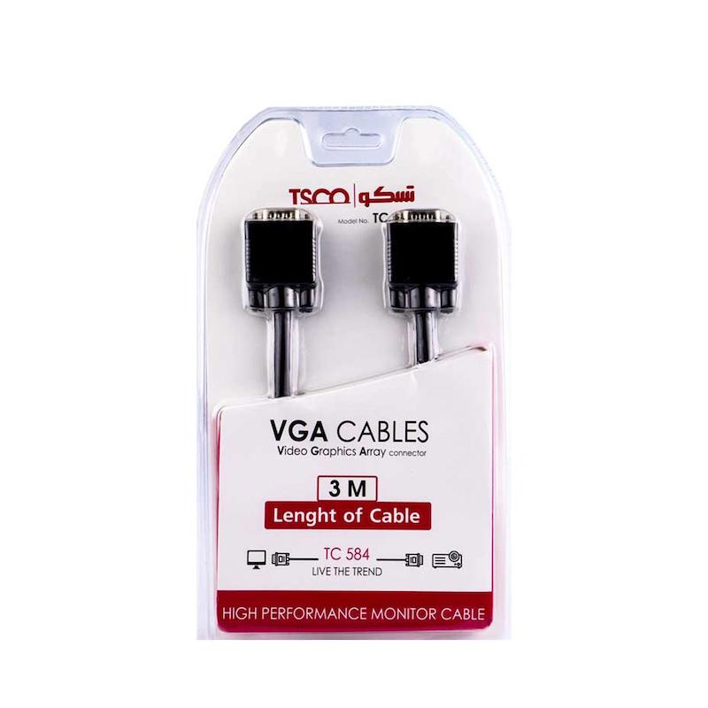 کابل 3متری VGA تسکو TC 584