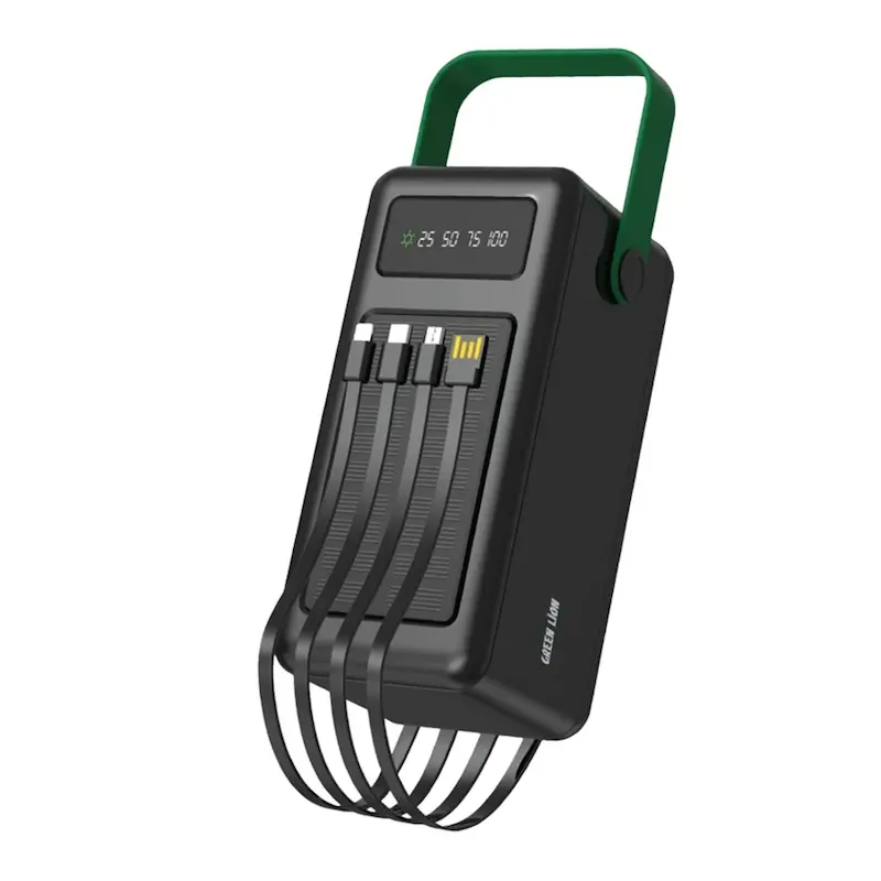 پاوربانک خورشیدی Green Lion Solar Max ظرفیت 50000mAh