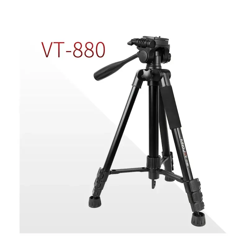 سه پایه دوربین کینگ جوی مدل VT-880 مونوپاد دار