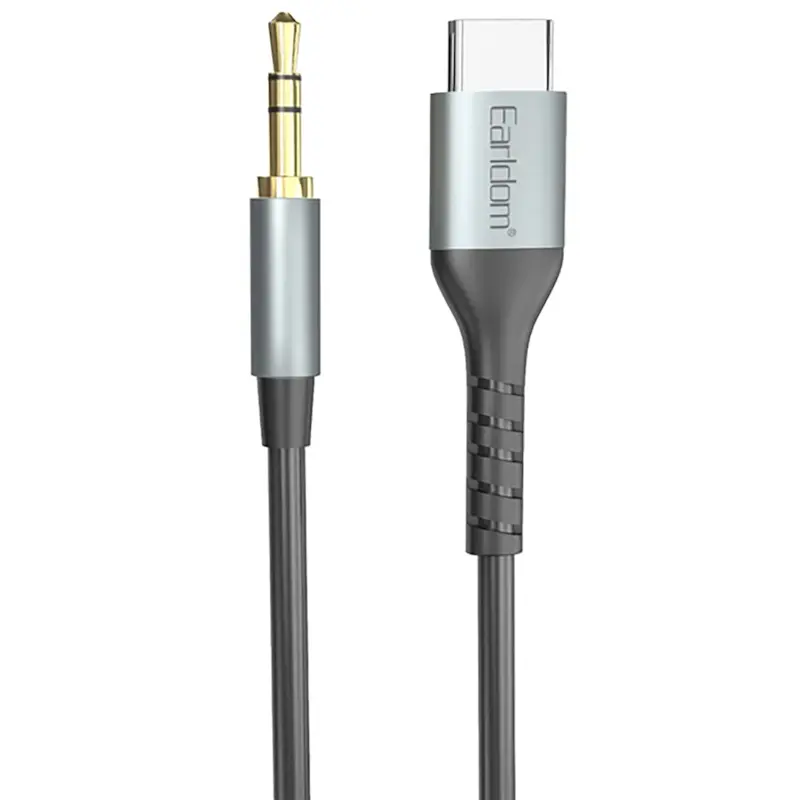 کابل تبدیل AUX به USB-C ارلدام مدل AUX73 طول 1 متر