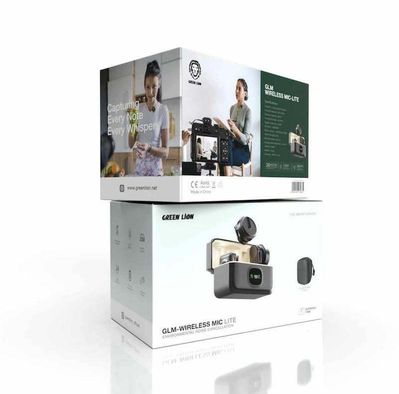 میکروفن یقه ای گرین لاین مدل GLM WIRELESS MIC LITE