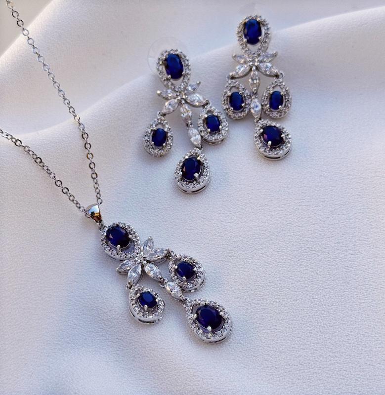 نیم ست جواهری 