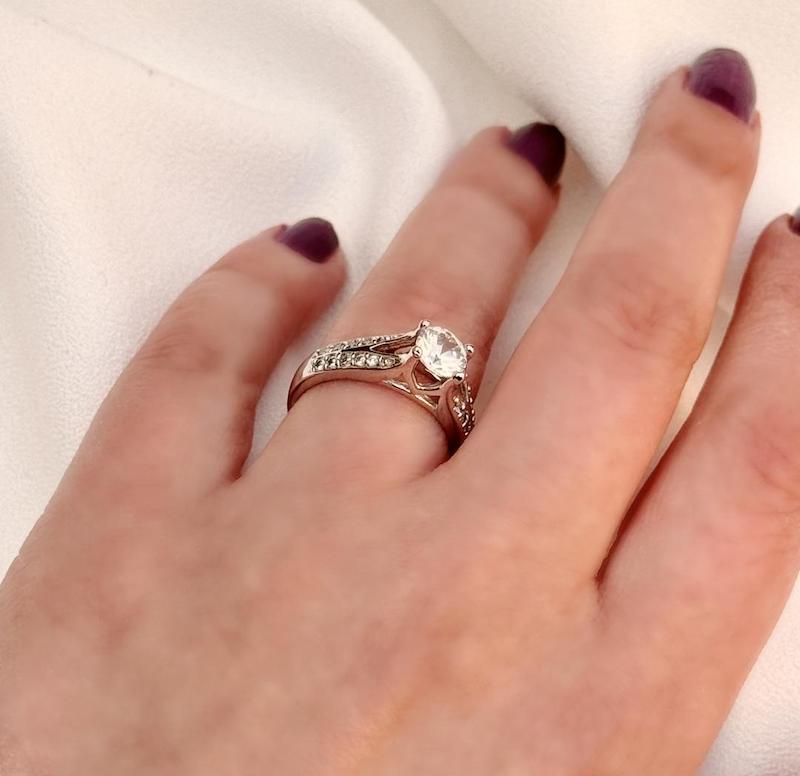 انگشتر تک نگین ژوپینگ