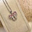 گردنبند جواهری پاپیون 