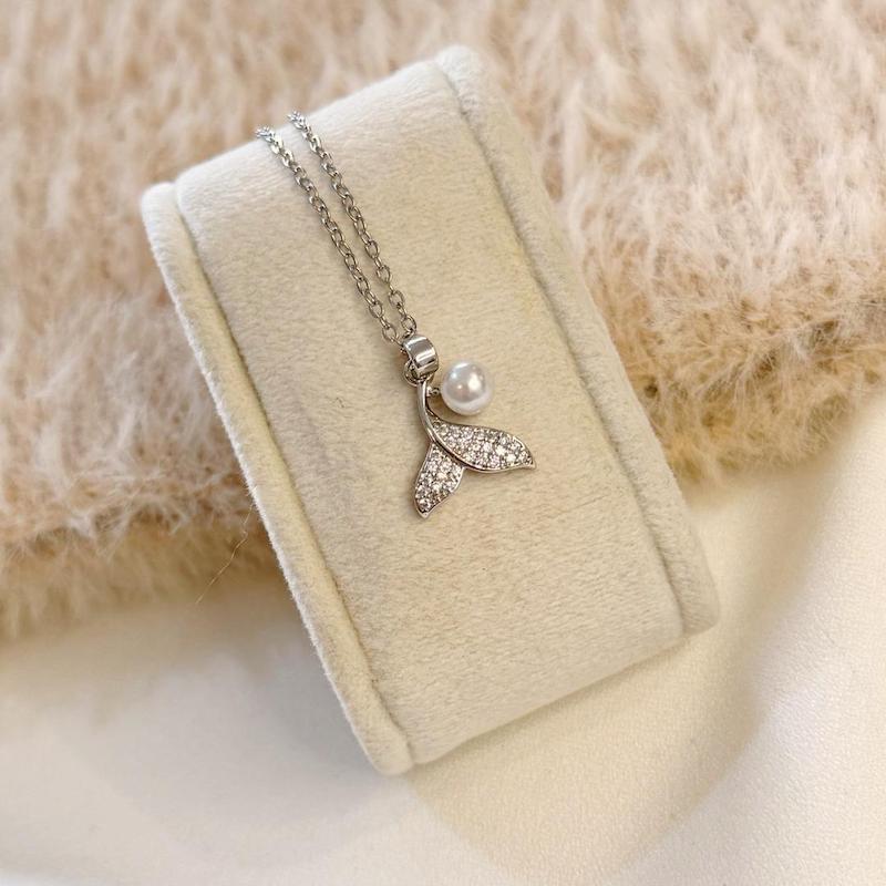 گردنبند دم وال مروارید