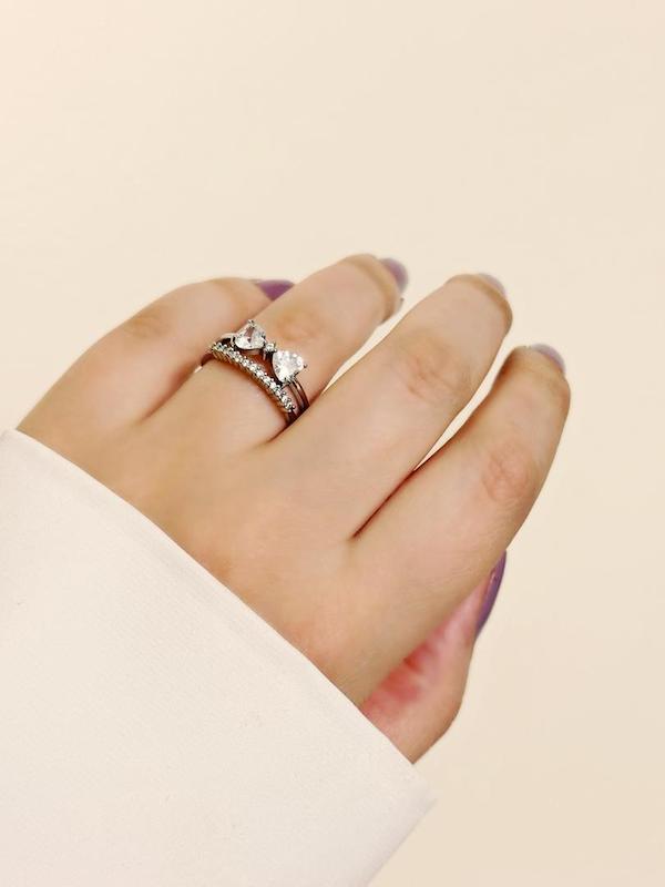 انگشتر جواهری پاپیون 