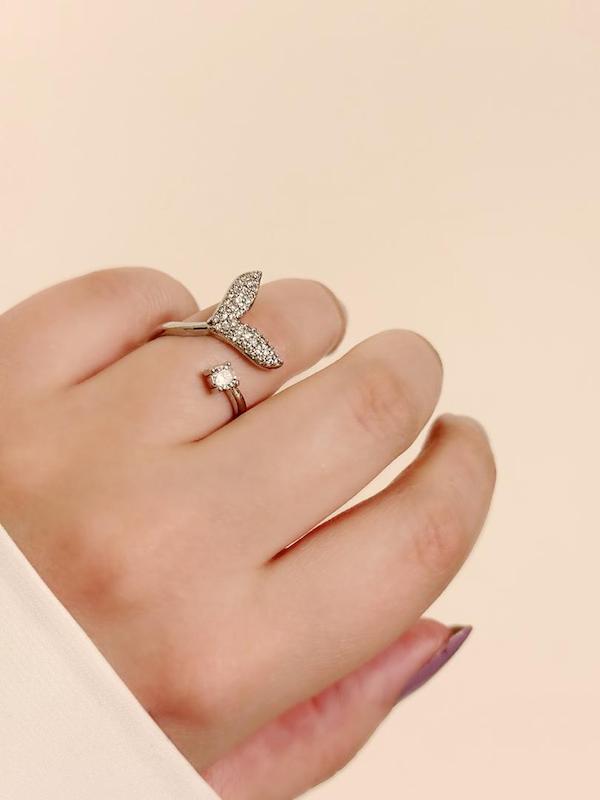 انگشتر جواهری دم وال 