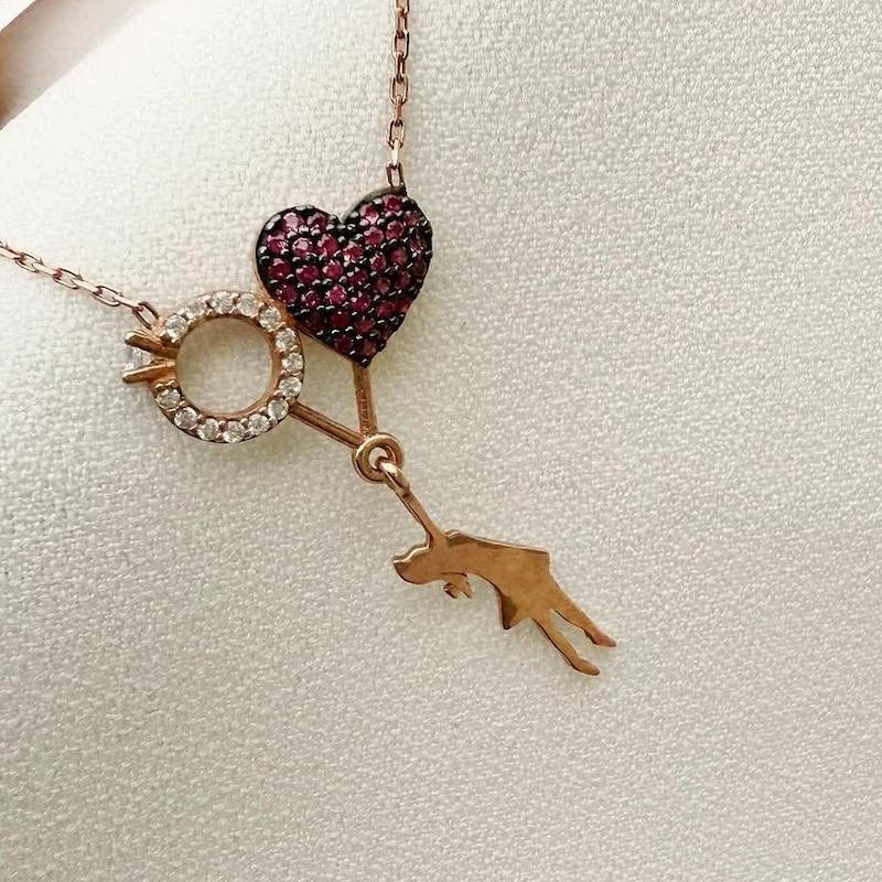 گردنبند نقره ۹۲۵ وارداتی