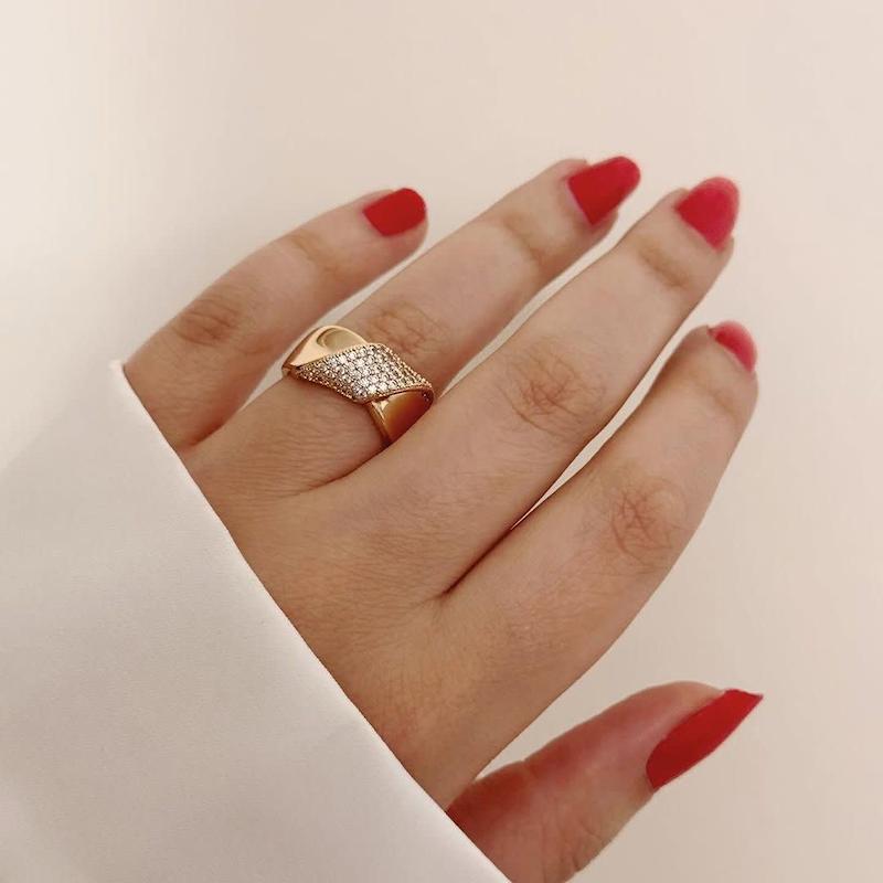 انگشتر ژوپینگ رزگلد 