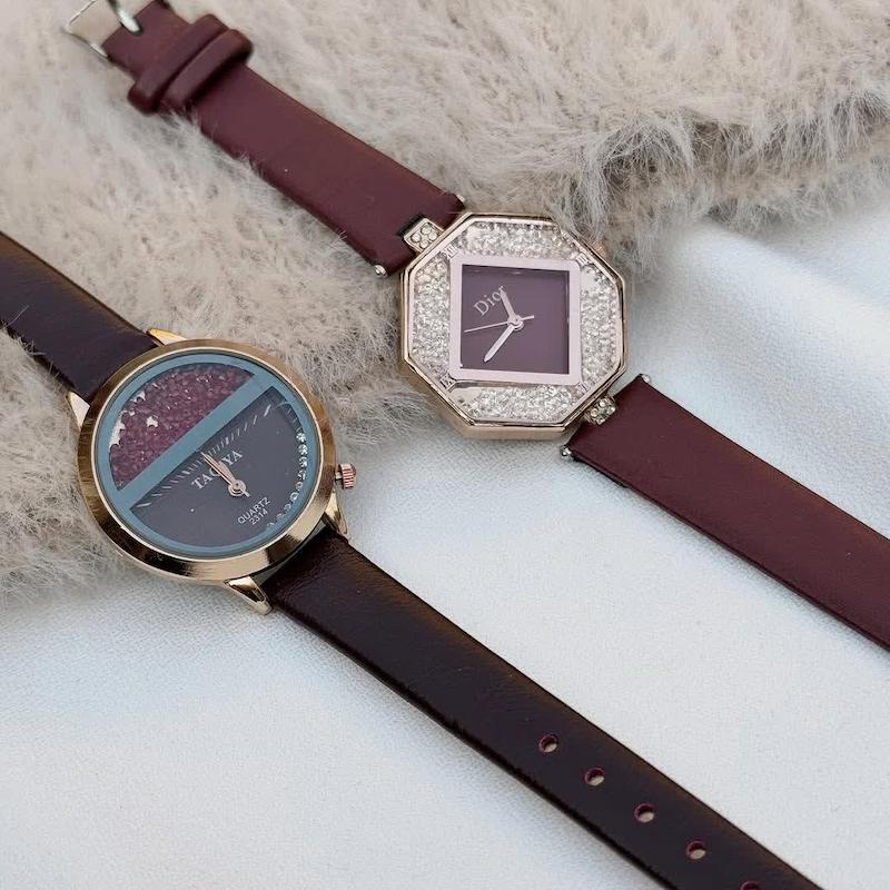 ساعت مچی بند چرمی