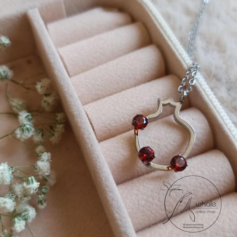 گردنبند انار استیل