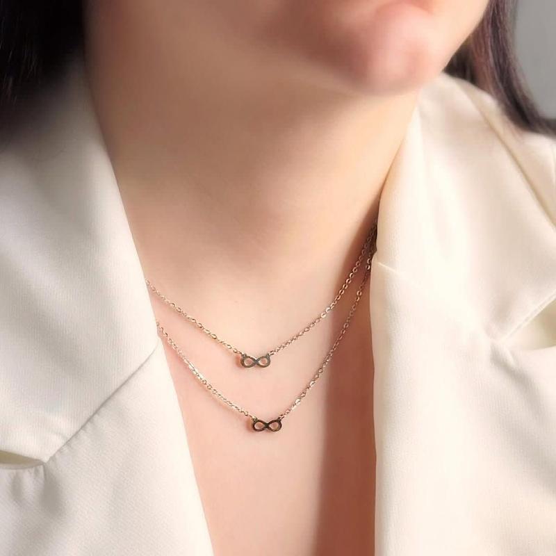 گردنبند دولاین infinity