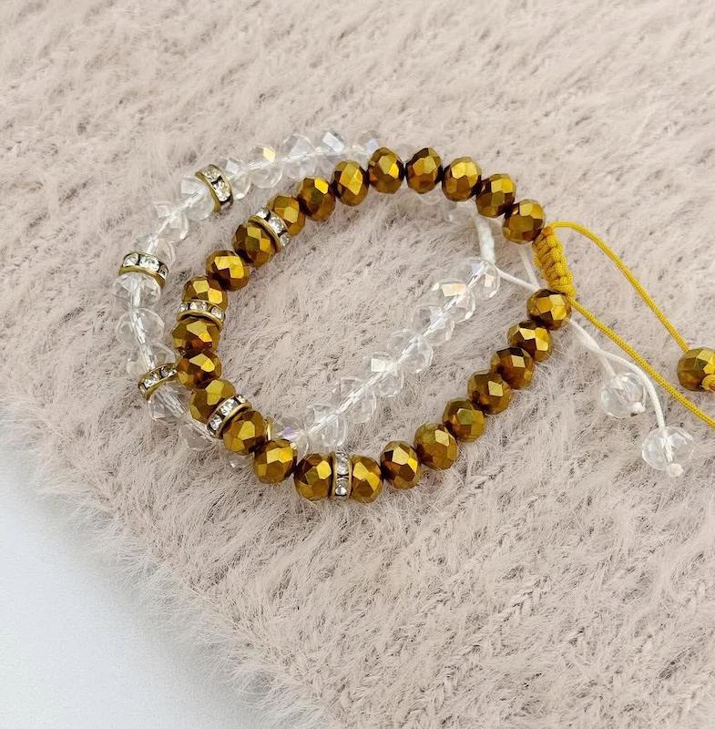 دستبند کریستالی فری سایز 