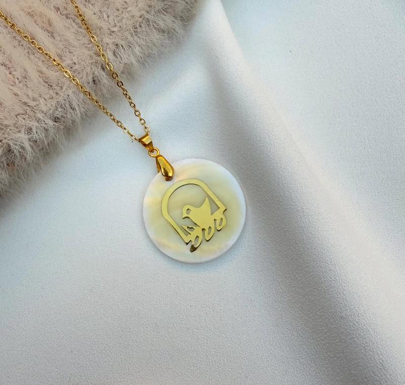 گردنبند صدفی جوجه 