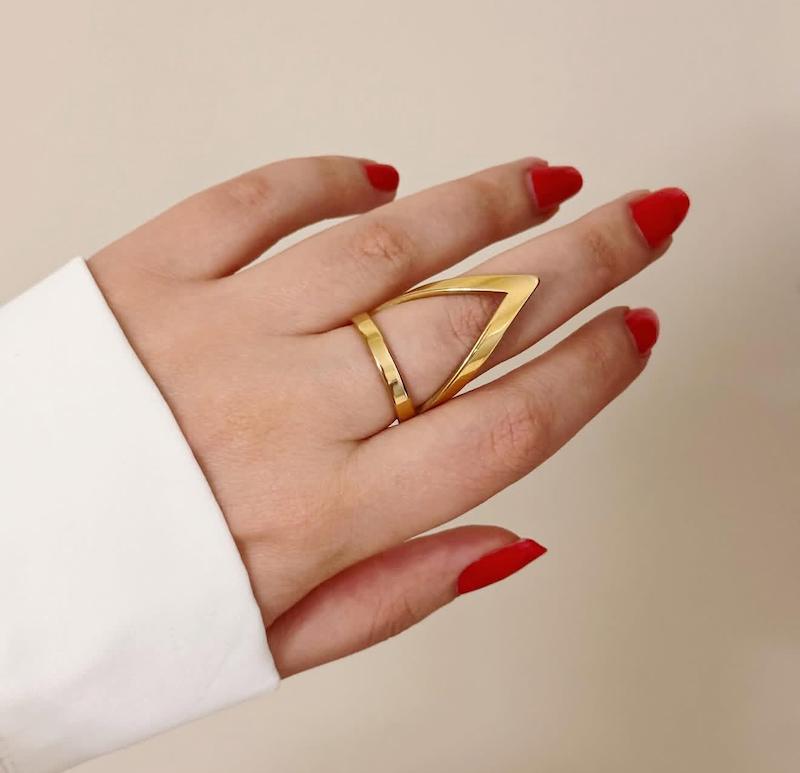 انگشتر استیل 