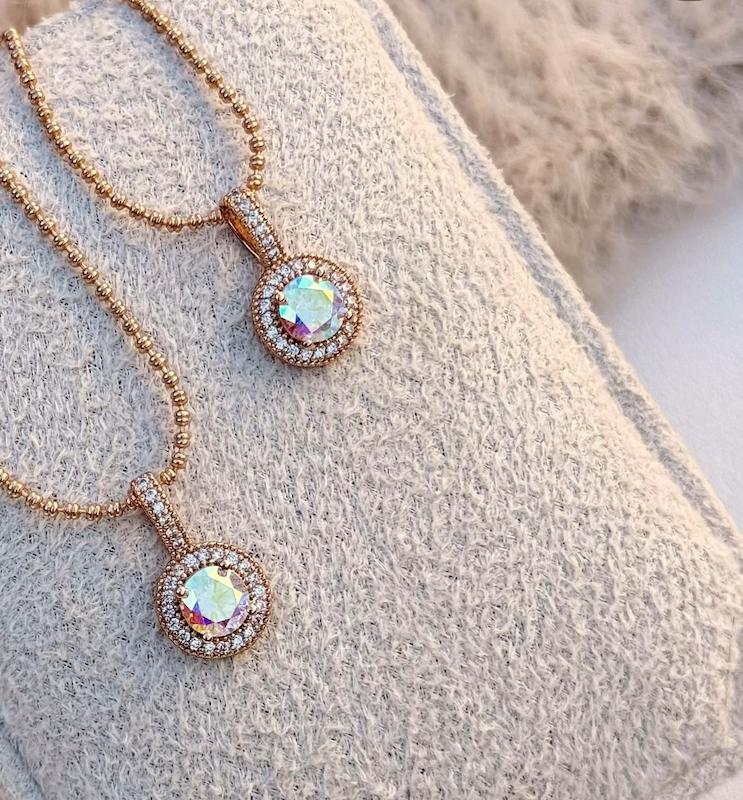 گردنبند ژوپینگ هفت رنگ 