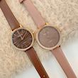 ساعت بند چرمی مدل لاویدا