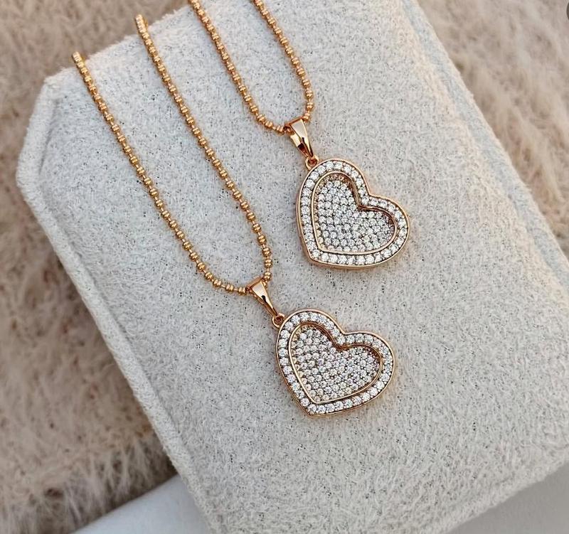 گردنبند قلب ژوپینگ