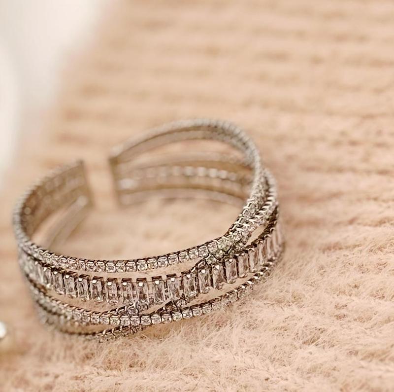 بنگل تمام کریستال جواهری