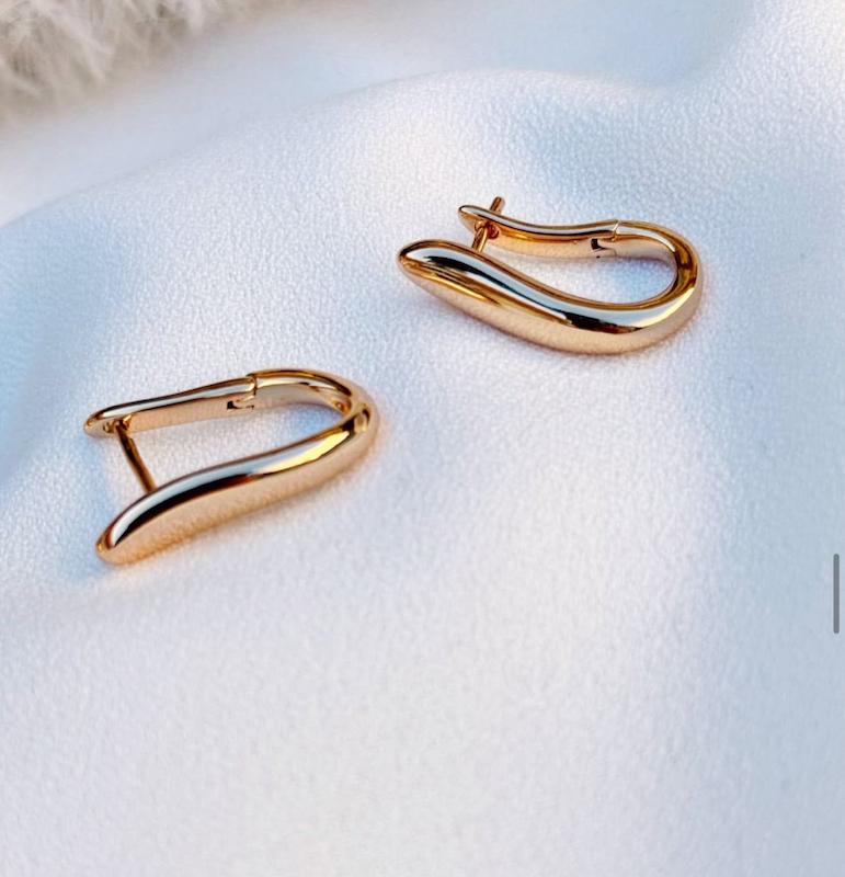 گوشواره ژوپینگ طرح یو