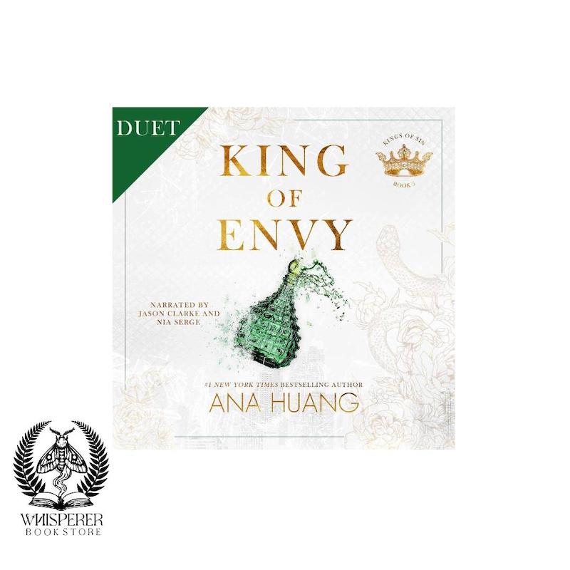کتاب صوتی و ای بوک King of Envy: Kings of Sin, Book 5 پادشاه حسادت اثر آنا هوانگ (انگلیسی)