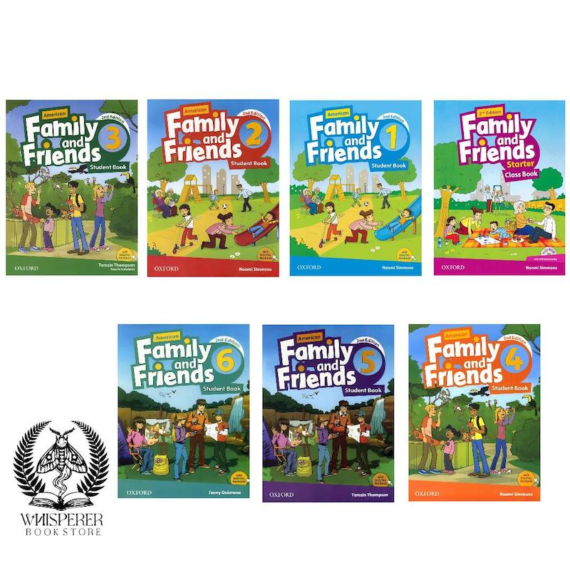 پک کامل کتاب های Family and Friends full pack 2nd (American)