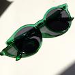 عینک uv400 unisex سبز  کد ۰۶