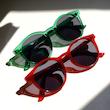 عینک uv400 unisex سبز  کد ۰۶