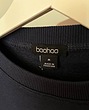 دورس اورسایز توکرکی گلدوزی سرمه ای DSGN برند boohoo