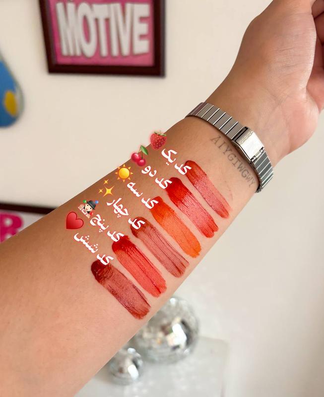لیپ گِلِیز ( lip gloss ) کره ای برند gege bear