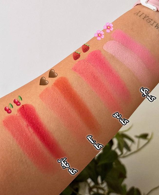 رژگونه پودری sunshine ماه برند hodamoji